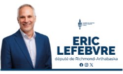 Éric Lefebvre - Député Richmond—Arthabaska